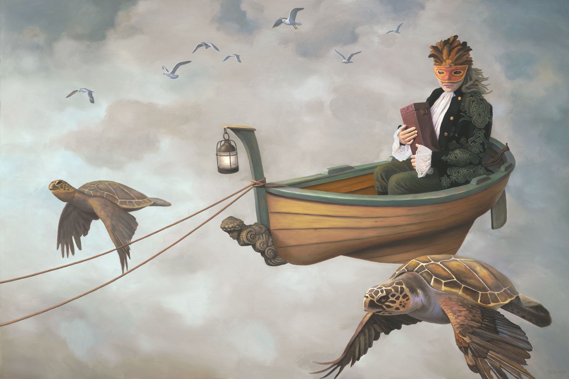 Flight Of The Muse Paul Bond Fine Art